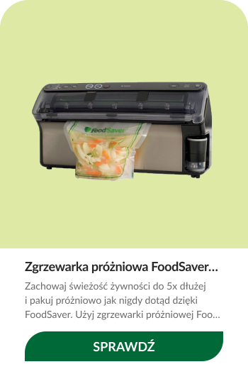 Zgrzewarka FoodSaver  VS5910X to niezawodne urządzenie do pakowania próżniowego, idealne do przechowywania płynnych produktów, jak zupy, sosy czy salsy